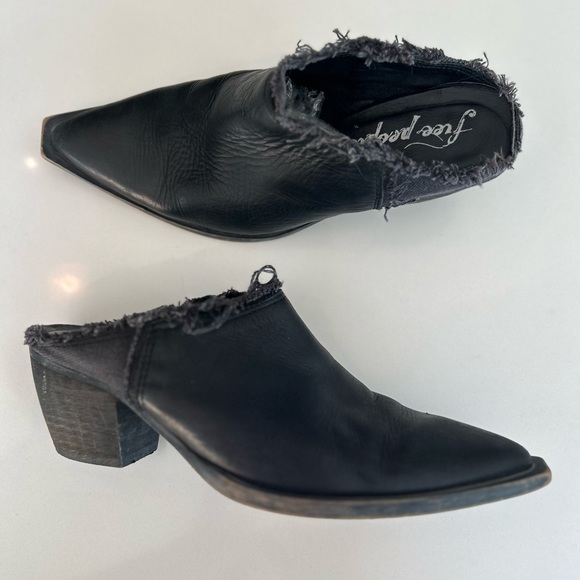 COPY - Free People Leather Mule - Picture 2 of 3